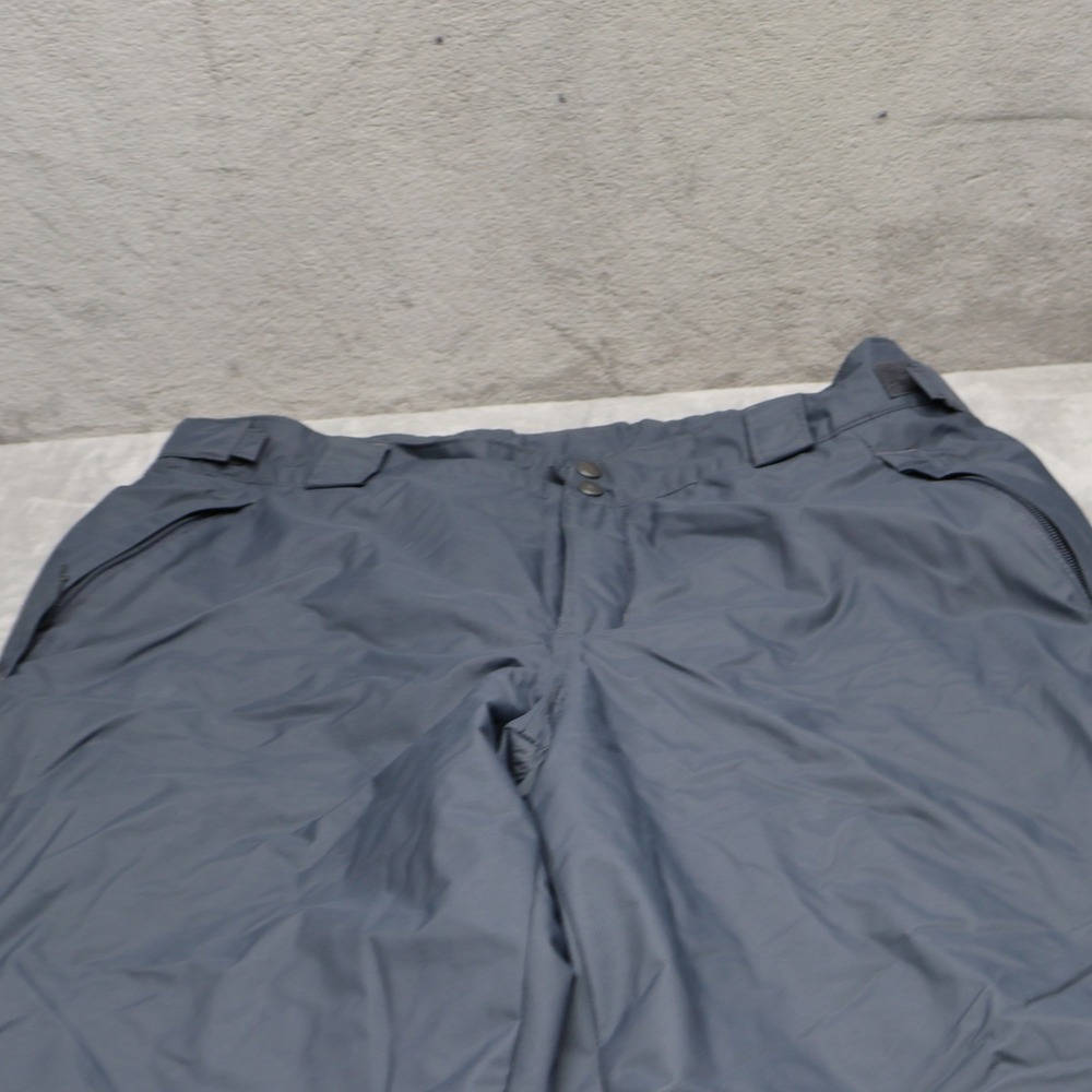 Columbia Snow Pants Mens XL Gray Arctic Trip Omni-Heat Waterproof Ski Winter - Picture 2 of 14